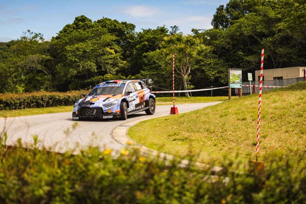AUTO - WRC, Motorsport Rallye, WM - RALLY JAPAN 2026 16 Adrien FOURMAUX, Alexandre CORIA, Hyundai i20 N Rally1, action during the 2026 Rally Japan, 7th round of the 2026 FIA WRC World Rally Car Championship, from May 28 to 30, 2026 at Toyota, Aichi, Japan - ToyotaJapan  Copyright: xNikosxKatikisx