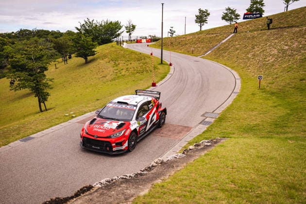AUTO - WRC, Motorsport Rallye, WM - RALLY JAPAN 2026 27 Yuki YAMAMOTO, James FULTON, Toyota GR Yaris Rally2, action during the 2026 Rally Japan, 7th round of the 2026 FIA WRC World Rally Car Championship, from May 28 to 30, 2026 at Toyota, Aichi, Japan - ToyotaJapan  Copyright: xNikosxKatikisx