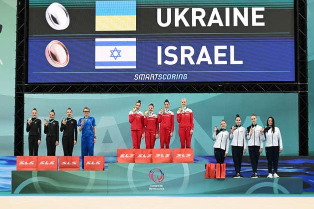 IPA85125615 - EChVARNA captured at Palace of Culture and Sports, Varna on 27.May.2026 by Filippo Tomasi Photography during European Championships in Rhythmic gymnastics, Rhythmische Sportgymnastik, RSG Gymnastics in Varna, Bulgaria, May 27 2026  Copyright: xFilippoxTomasi IPAxSportx xx 85125615
