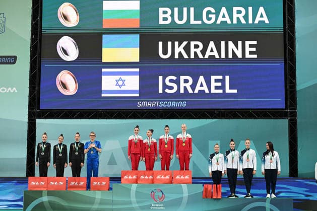 IPA85125616 - EChVARNA captured at Palace of Culture and Sports, Varna on 27.May.2026 by Filippo Tomasi Photography during European Championships in Rhythmic gymnastics, Rhythmische Sportgymnastik, RSG Gymnastics in Varna, Bulgaria, May 27 2026  Copyright: xFilippoxTomasi IPAxSportx xx 85125616