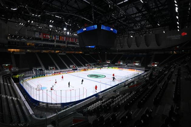 Czech national Ice hockey, Eishockey team training session at the 2026 IIHF Ice Hockey World Championship, WM, Weltmeisterschaft in Swiss Life Arena, Zurich, Switzerland, on May 28, 2026. (CTKxPhoto RadekxPetrasek) CTKPhotoP2026052802561  CTKPhotoP2026052802561
