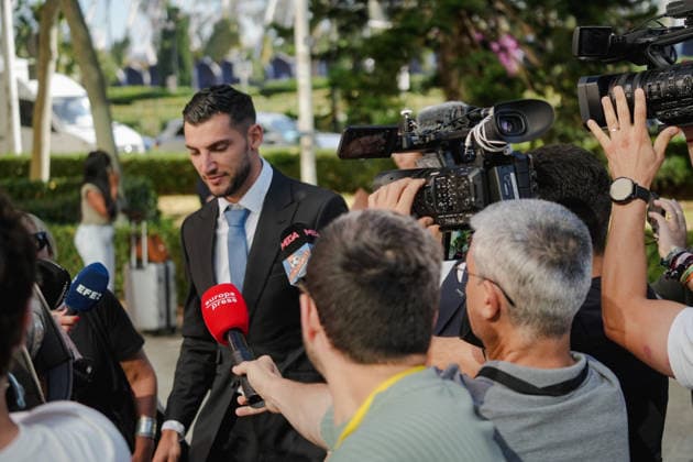 The footballer Rafa Mir appears before the Audiencia of Valencia to be tried for alleged sexual assault The footballer Rafa Mir on his arrival at the Provincial Court of Valencia, on 28 May 2026, in Valencia, Valencian Community Spain The criminal trial analyzes the facts occurred in August 2024 following a complaint of sexual assault and battery filed by a young woman, The prosecution requests a sentence of ten and a half years in prison for the athlete, while the defendants maintain their respective sentencing requests for the oral hearing sessions 28 MAY 2026 Espana  Copyright: xJorgexGilx 7555432