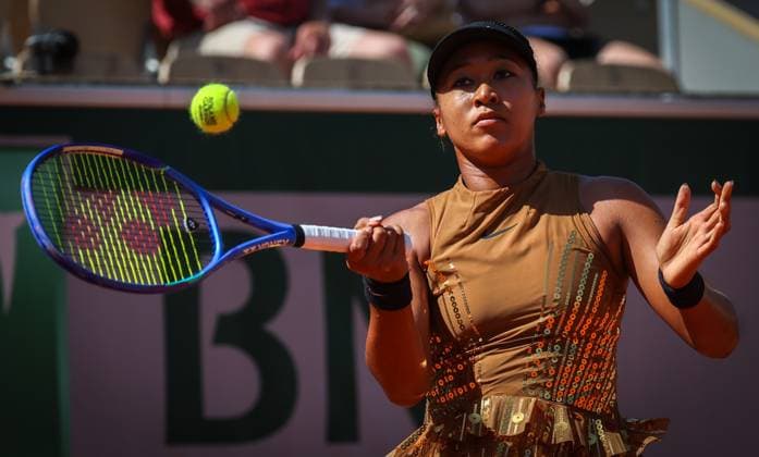 Japanese Naomi Osaka pictured in action during at the Roland Garros French Open tennis tournament, in Paris, France, Thursday 28 May 2026. This year s tournament takes place from 18 May to 07 June. VIRGINIExLEFOUR  x175246070x