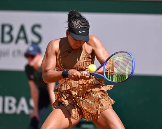 2026 French Open (Roland-Garros) - Day 5 PARIS, FRANCE - MAY 28: Naomi Osaka of Japan competes against Donna Vekic (not seen) of Croatia during the women s singles second round on day five of the 2026 French Open at Court Simonne-Mathieu in Paris, France on May 28, 2026. Mustafa Yalcin Anadolu Paris France. Editorial use only. Please get in touch for any other usage.  Copyright: x2026xAnadoluxMustafaxYalcinx