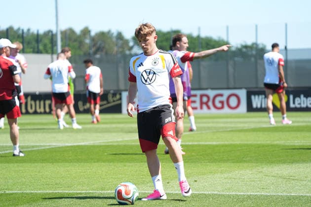 Lennart Karl Germany Germany Herzo Base 28 05 2026 German national team, training camp for World Cup preparation, Home Ground, HerzoBase, World of Adidas, Herzogenaurach
