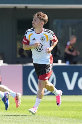 Lennart Karl Germany Germany Herzo Base 28 05 2026 German national team, training camp for World Cup preparation, Home Ground, HerzoBase, World of Adidas, Herzogenaurach