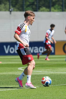 Lennart Karl Germany Germany Herzo Base 28 05 2026 German national team, training camp for World Cup preparation, Home Ground, HerzoBase, World of Adidas, Herzogenaurach