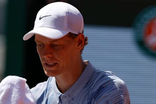May 28, 2026, Paris, Paris, France: Jannik SINNER (ITA) in action during the tennis Grand Slam of Roland Garros 2026, at Roland Garros Stadium - on May 28 2026 .Paris - France Paris France - ZUMAb253 20260528_zsp_b253_040 Copyright: xLoicxBaratouxx