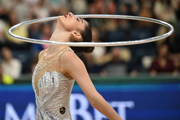 IPA85135958 - BREZALIEVA Eva (BUL) during European Championships in Rhythmic gymnastics, Rhythmische Sportgymnastik, RSG Gymnastics in Varna, Bulgaria, May 28 2026  Copyright: xFilippoxTomasi IPAxSportx xx 85135958