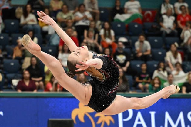 IPA85135959 - NIKOLOVA Stiliana (BUL) during European Championships in Rhythmic gymnastics, Rhythmische Sportgymnastik, RSG Gymnastics in Varna, Bulgaria, May 28 2026  Copyright: xFilippoxTomasi IPAxSportx xx 85135959
