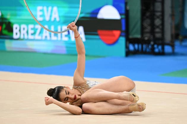IPA85135970 - BREZALIEVA Eva (BUL) during European Championships in Rhythmic gymnastics, Rhythmische Sportgymnastik, RSG Gymnastics in Varna, Bulgaria, May 28 2026  Copyright: xFilippoxTomasi IPAxSportx xx 85135970