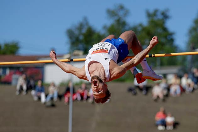 Trond Mohn Games 2026 Bergen 20260528 Erlend Bolstad Raa during the Trond Mohn Games athletics event at Fana Stadium in Bergen Photo Paul S Amundsen NTB Bergen Norway EDITORIAL USE ONLY RESTRICTED USE FOR BETTING COMPANIES  Copyright: xPaulxS.xAmundsenx xNTBx