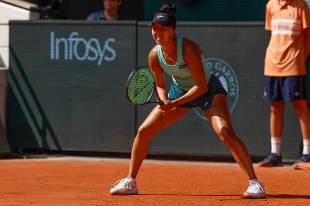 May 28, 2026, Paris, Paris, France: Ann LI (USA) in action during the tennis Grand Slam of Roland Garros 2026, at Roland Garros Stadium - on May 28 2026 .Paris - France Tennis Grand Slam Of Roland Garros 2026  - ZUMAb253 20260528_zsp_b253_135 Copyright: xLoicxBaratouxx