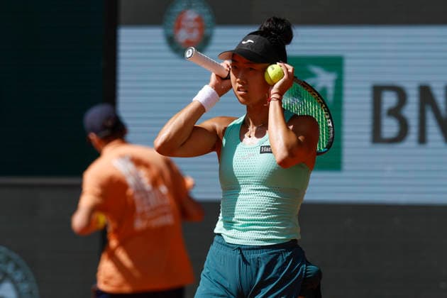 May 28, 2026, Paris, Paris, France: Ann LI (USA) in action during the tennis Grand Slam of Roland Garros 2026, at Roland Garros Stadium - on May 28 2026 .Paris - France Tennis Grand Slam Of Roland Garros 2026  - ZUMAb253 20260528_zsp_b253_136 Copyright: xLoicxBaratouxx