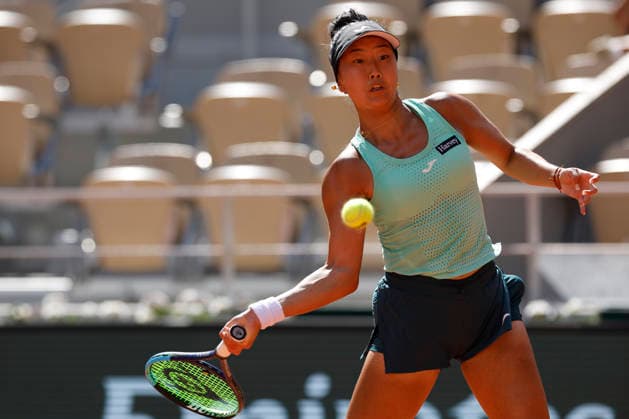 May 28, 2026, Paris, Paris, France: Ann LI (USA) in action during the tennis Grand Slam of Roland Garros 2026, at Roland Garros Stadium - on May 28 2026 .Paris - France Tennis Grand Slam Of Roland Garros 2026  - ZUMAb253 20260528_zsp_b253_152 Copyright: xLoicxBaratouxx