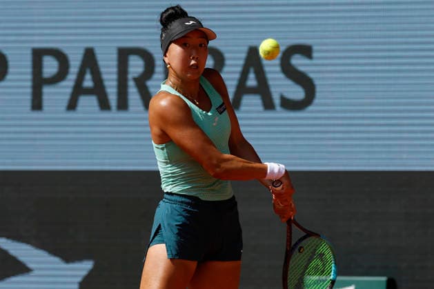 May 28, 2026, Paris, Paris, France: Ann LI (USA) in action during the tennis Grand Slam of Roland Garros 2026, at Roland Garros Stadium - on May 28 2026 .Paris - France Tennis Grand Slam Of Roland Garros 2026  - ZUMAb253 20260528_zsp_b253_161 Copyright: xLoicxBaratouxx