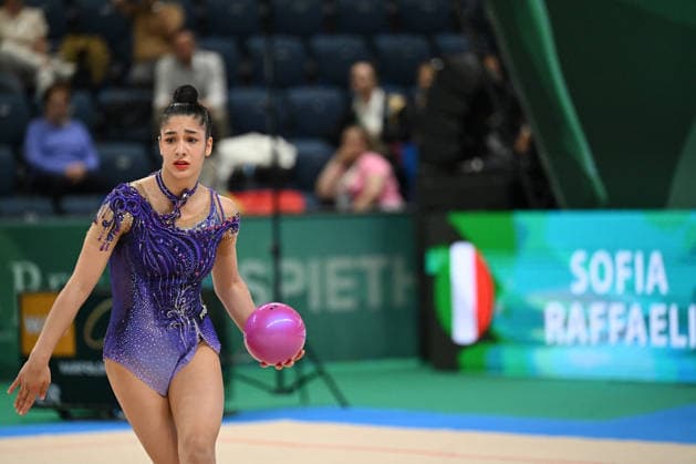 OTHER - Gymnastics - European Championships in Rhythmic gymnastics, Rhythmische Sportgymnastik, RSG Photo by IPA ABACAPRESS.COM85138697 - RAFFAELI Sofia (ITA) during European Championships in Rhythmic Gymnastics, Gymnastics in Varna, Bulgaria, May 28 2026 Varna Bulgaria  Copyright: xIPAxSport ABACAx