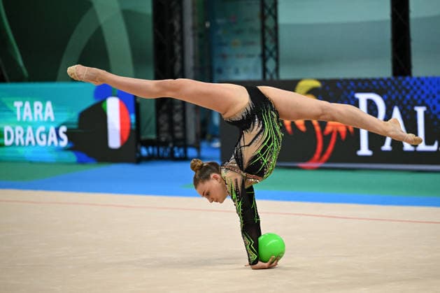 OTHER - Gymnastics - European Championships in Rhythmic gymnastics, Rhythmische Sportgymnastik, RSG Photo by IPA ABACAPRESS.COM85138705 - DRAGAS Tara (ITA) during European Championships in Rhythmic Gymnastics, Gymnastics in Varna, Bulgaria, May 28 2026 Varna Bulgaria  Copyright: xIPAxSport ABACAx