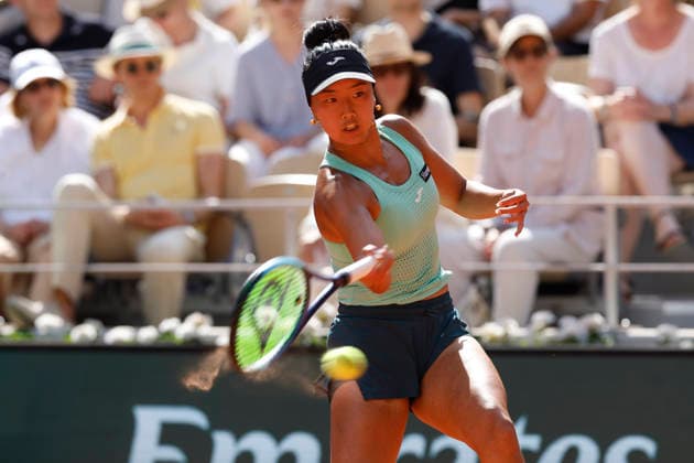 May 28, 2026, Paris, Paris, France: Ann LI (USA) in action during the tennis Grand Slam of Roland Garros 2026, at Roland Garros Stadium - on May 28 2026 .Paris - France Tennis Grand Slam Of Roland Garros 2026  - ZUMAb253 20260528_zsp_b253_166 Copyright: xLoicxBaratouxx