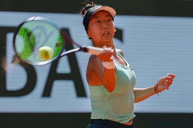 May 28, 2026, Paris, Paris, France: Ann LI (USA) in action during the tennis Grand Slam of Roland Garros 2026, at Roland Garros Stadium - on May 28 2026 .Paris - France Tennis Grand Slam Of Roland Garros 2026  - ZUMAb253 20260528_zsp_b253_169 Copyright: xLoicxBaratouxx