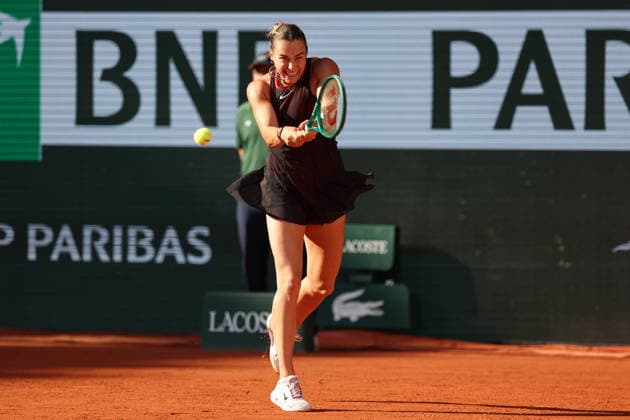 ROLAND GARROS 2026 Thierry Larret MAXPPP - PARIS (75) 28 05 2026 Thierry Larret Maxppp. Tennis. Roland Garros 2026. Internationaux de France de tennis. Stade Roland Garros, Paris (75). Le 28 Mai. Court Philippe CHATRIER : Aryna SABALENKA (RUS) vs Elsa JACQUEMEOT (FRA). - Roland Garros French Open tennis tournament, in Paris, France, on 28 May 2026 PARIS (75) STADE ROLAND GARROS PARIS ILE DE FRANCE FRANCE  Copyright: xMAXPPPxThierryxLarretx TLR202605287807 TLR202605287807
