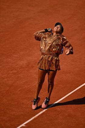 French Open - Naomi Osaka Naomi Osaka (JPN) during her second round match at the 2026 Roland-Garros tournament in Paris, FRANCE, on May 28, 2026. Photo by Corinne Dubreuil ABACAPRESS.COM Paris France  Copyright: xDubreuilxCorinne ABACAx