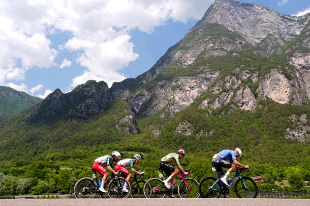 The pack riders during Stage 18 of the Giro d’Italia, from Fai della Paganella to Pieve di Soligo, Italy, Thursday, May 28, 2026.  Copyright: xFabioxFerrari LaPressex