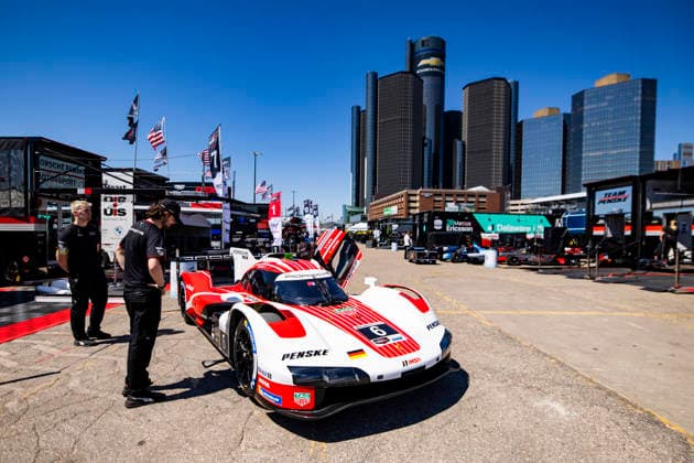AUTO - IMSA - DETROIT SPORTS CAR CLASSIC 2026 06 VANTHOOR Laurens (bel), ESTRE Kevin (fra), Porsche Penske Motorsport, Porsche 963, ambiance during the Chevrolet Detroit Sports Car Classic, 5th round of the 2026 2026 IMSA SportsCar Championship, on the Streets of Detroit, from May 29 to 31, 2026 in Detroit, Michigan, United States of America - DetroitUnited States  Copyright: xJULIENxDELFOSSEx