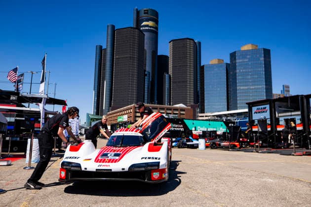 AUTO - IMSA - DETROIT SPORTS CAR CLASSIC 2026 06 VANTHOOR Laurens (bel), ESTRE Kevin (fra), Porsche Penske Motorsport, Porsche 963, ambiance during the Chevrolet Detroit Sports Car Classic, 5th round of the 2026 2026 IMSA SportsCar Championship, on the Streets of Detroit, from May 29 to 31, 2026 in Detroit, Michigan, United States of America - DetroitUnited States  Copyright: xJULIENxDELFOSSEx