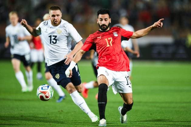 Football, Test match, Egypt - Russland