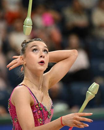 IPA85143622 - EChVARNA captured at Palace of Culture and Sports, Varna on 28.May.2026 by Filippo Tomasi Photography during European Championships in Rhythmic gymnastics, Rhythmische Sportgymnastik, RSG Gymnastics in Varna, Bulgaria, May 28 2026  Copyright: xFilippoxTomasi IPAxSportx xx 85143622