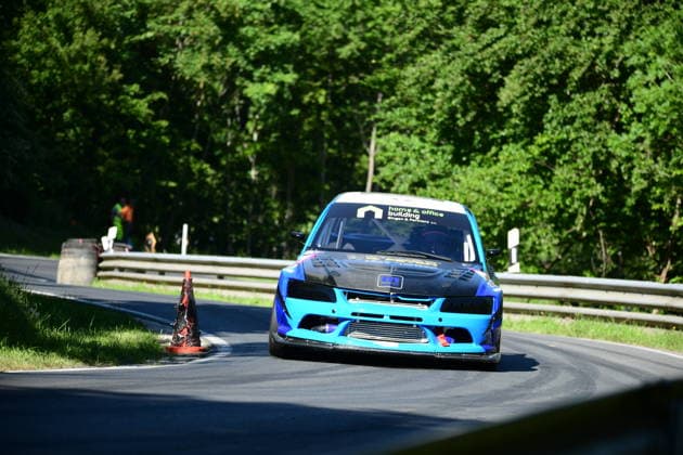 217 Cedric Schilling LUX , Mitsubishi Lancer EVO GER, Motorsport, 62 Wolfsfelder Bergrennen, Wolfsfeld, Eifel, Rhineland-Palatinate, Germany, 25 05 2026 Copyright: xx