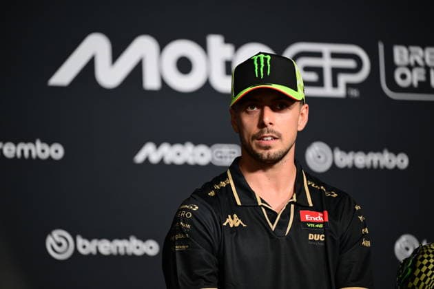 Italian GP MotoGP World Championship, WM, Weltmeisterschaft Fabio Di Giannantonio of Pertamina Enduro VR46 speaks during an official press conference, PK, Pressekonferenz for the MotoGP Italian GP at Mugello Circuit in San Piero a Sieve, Italy, on May 28, 2026. San Piero a Sieve Tuscany Italy  Copyright: xAndreaxDiodatox originalFilename:diodato-italiang260528_np9eE.jpg