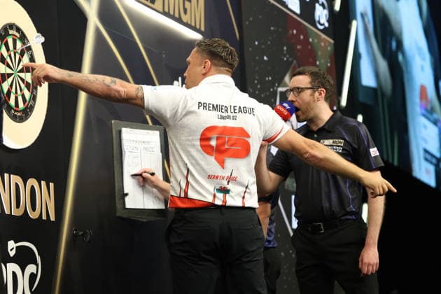 BetMGM Premier League Darts 28MAY26 Luke Littler during the BetMGM Premier League darts at the O2 Arena, London, UK on 28 May 2026. London O2 Arena London UK Editorial use only , Copyright: xChrisxSargeantx PSI-24296-0015