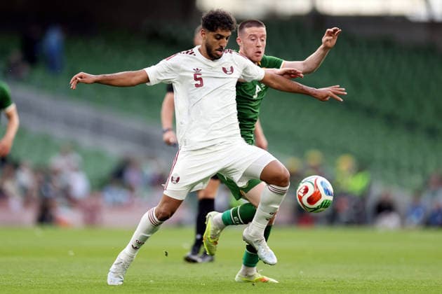 Football, Test match, Ireland - Qatar