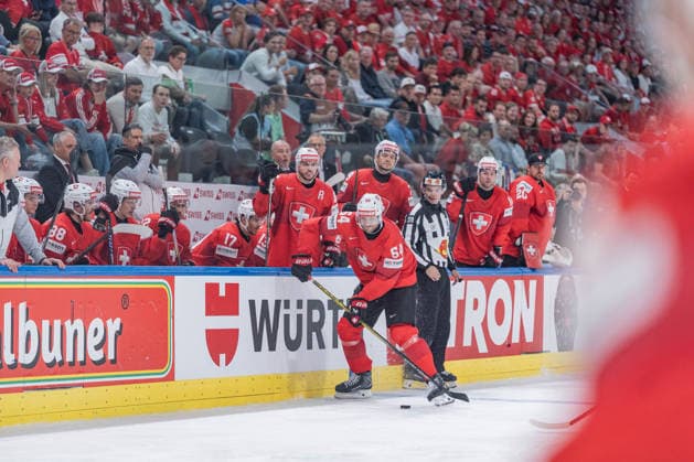 28 05 2026, Zurich, Swiss Life Arena, Ice Hockey World Championships Switzerland Sweden, 54 Christian Marti Switzerland Zurich Swiss Life Arena Zurich Switzerland Copyright: xJustPictures.ch StefanxEmchx jp-de-StEm-DSC0067320260528