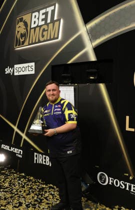 BetMGM Premier League Darts 28MAY26 Luke Littler during the BetMGM Premier League darts at the O2 Arena, London, UK on 28 May 2026. London O2 Arena London UK Editorial use only , Copyright: xChrisxSargeantx PSI-24296-0110