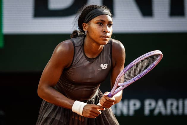 May 28, 2026, Paris, France, France: Coco GAUFF of United States during the fifth day of the Roland-Garros 2026, French Open 2026, Grand Slam tennis tournament at Roland-Garros Stadium on May 28, 2026 in Paris, France. Roland Garros 2026 - Day 5  - ZUMAm308 20260528_zsp_m308_054 Copyright: xMatthieuxMirvillex