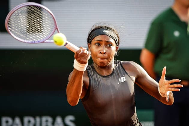 May 28, 2026, Paris, France, France: Coco GAUFF of United States during the fifth day of the Roland-Garros 2026, French Open 2026, Grand Slam tennis tournament at Roland-Garros Stadium on May 28, 2026 in Paris, France. Roland Garros 2026 - Day 5  - ZUMAm308 20260528_zsp_m308_055 Copyright: xMatthieuxMirvillex
