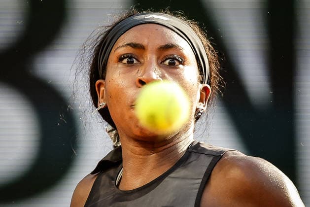 May 28, 2026, Paris, France, France: Coco GAUFF of United States during the fifth day of the Roland-Garros 2026, French Open 2026, Grand Slam tennis tournament at Roland-Garros Stadium on May 28, 2026 in Paris, France. Roland Garros 2026 - Day 5  - ZUMAm308 20260528_zsp_m308_057 Copyright: xMatthieuxMirvillex