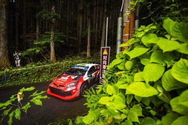 AUTO - WRC, Motorsport Rallye, WM - RALLY JAPAN 2026 33 Elfyn EVANS, Scott MARTIN, Toyota GR Yaris Rally1, action during the 2026 Rally Japan, 7th round of the 2026 FIA WRC World Rally Car Championship, from May 28 to 30, 2026 at Toyota, Aichi, Japan - ToyotaJapan Copyright: xNikosxKatikisx
