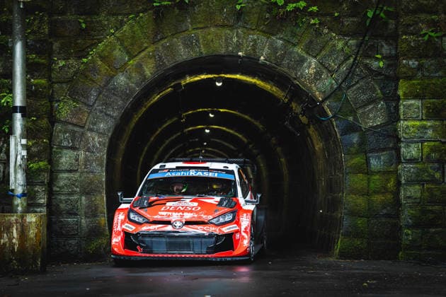 AUTO - WRC, Motorsport Rallye, WM - RALLY JAPAN 2026 18 Takamoto KATSUTA, Aaron JOHNSTON, Toyota GR Yaris Rally1, action during the 2026 Rally Japan, 7th round of the 2026 FIA WRC World Rally Car Championship, from May 28 to 30, 2026 at Toyota, Aichi, Japan - ToyotaJapan Copyright: xNikosxKatikisx