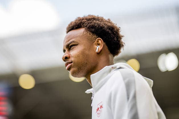 Leipzigs Assan Ouedraogo Soccer 1 Bundesliga, Matchday 34 SC Freiburg RB Leipzig 16 May 2026 Freiburg, Europa Park Stadion SC Freiburg RB Leipzig