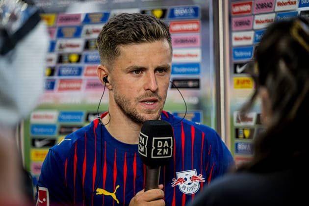 Leipzigs Christoph Baumgartner Soccer 1 Bundesliga, Matchday 34 SC Freiburg RB Leipzig 16 May 2026 Freiburg, Europa Park Stadion SC Freiburg RB Leipzig