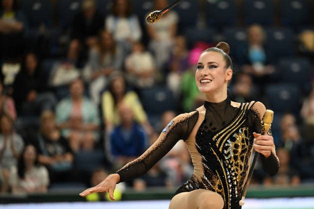 IPA85155675 - VARFOLOMEEV Darja (GER) during European Championships in Rhythmic gymnastics, Rhythmische Sportgymnastik, RSG Gymnastics in Varna, Bulgaria, May 29 2026  Copyright: xFilippoxTomasi IPAxSportx xx 85155675