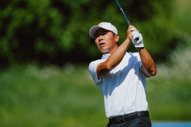 GOLF - Austrian Alpine Open KITZBÜHEL,AUSTRIA,29.MAY.26 - GOLF - DP World Tour, Austrian Alpine Open, GC Kitzbuehel-Schwarzsee-Reith. Image shows Ashun Wu (CHN).  GEPAxpictures xAlexanderxSolc