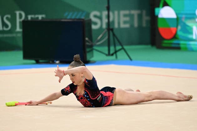 OTHER - Gymnastics - European Championships in Rhythmic gymnastics, Rhythmische Sportgymnastik, RSG Photo by IPA ABACAPRESS.COM85155685 - NIKOLOVA Stiliana (BUL) during European Championships in Rhythmic Gymnastics, Gymnastics in Varna, Bulgaria, May 29 2026 Varna Bulgaria  Copyright: xIPAxSport ABACAx
