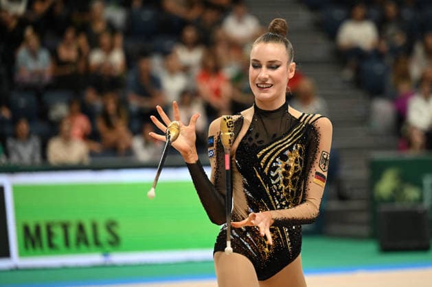 OTHER - Gymnastics - European Championships in Rhythmic gymnastics, Rhythmische Sportgymnastik, RSG Photo by IPA ABACAPRESS.COM85155674 - VARFOLOMEEV Darja (GER) during European Championships in Rhythmic Gymnastics, Gymnastics in Varna, Bulgaria, May 29 2026 Varna Bulgaria  Copyright: xIPAxSport ABACAx