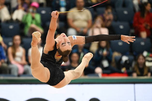 OTHER - Gymnastics - European Championships in Rhythmic gymnastics, Rhythmische Sportgymnastik, RSG Photo by IPA ABACAPRESS.COM85156132 - VARFOLOMEEV Darja (GER) during European Championships in Rhythmic Gymnastics, Gymnastics in Varna, Bulgaria, May 29 2026 Varna Bulgaria  Copyright: xIPAxSport ABACAx