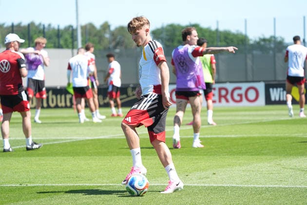 Lennart Karl Germany Germany Herzo Base 28 05 2026 German national team, training camp for World Cup preparation, Home Ground, HerzoBase, World of Adidas, Herzogenaurach